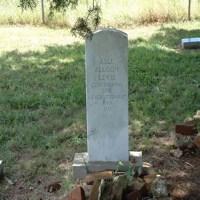 Abel Lewis Grave