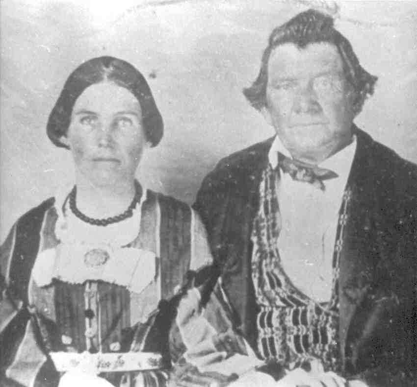 Benjamin Blanton Patrick and wife Martha Ann Brown