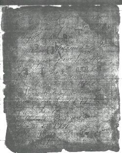 2d Page of Thomas Robinson's Bible